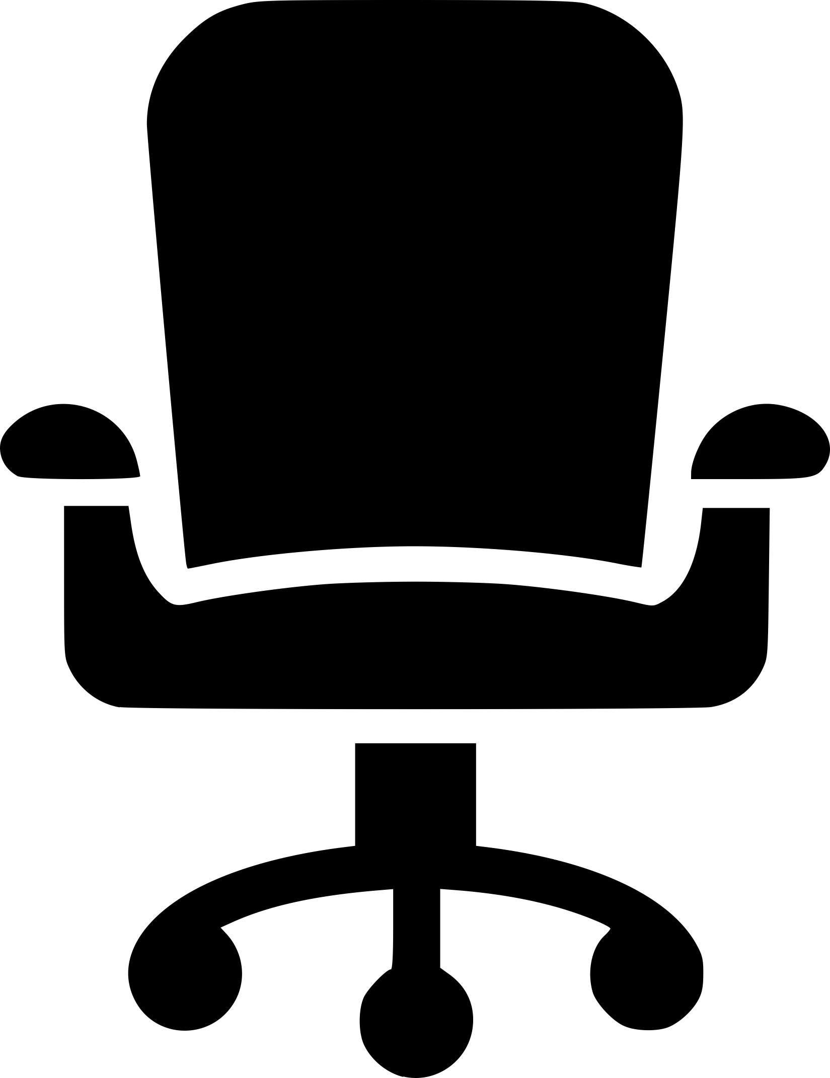 Office Chair Line Art Svg Vector Free Vectors